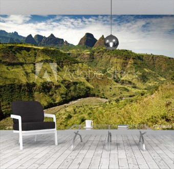 Picture of Landscape view of the Simien Mountains National Park in Northern Ethiopia